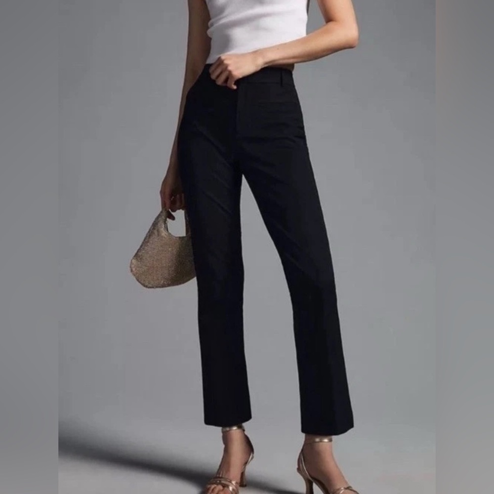 Anthropologie Maeve Slim Kick Flare Pants